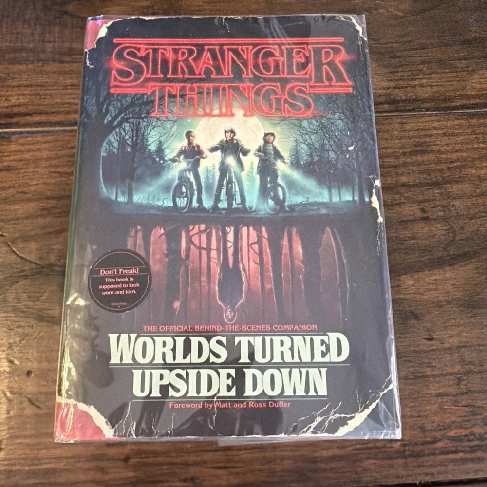 Stranger Things Official Behind-The-Scenes Companion Book World's Turned Upside